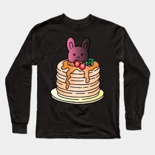 bunny bunny pancakes, bunny Long Sleeve T-Shirt